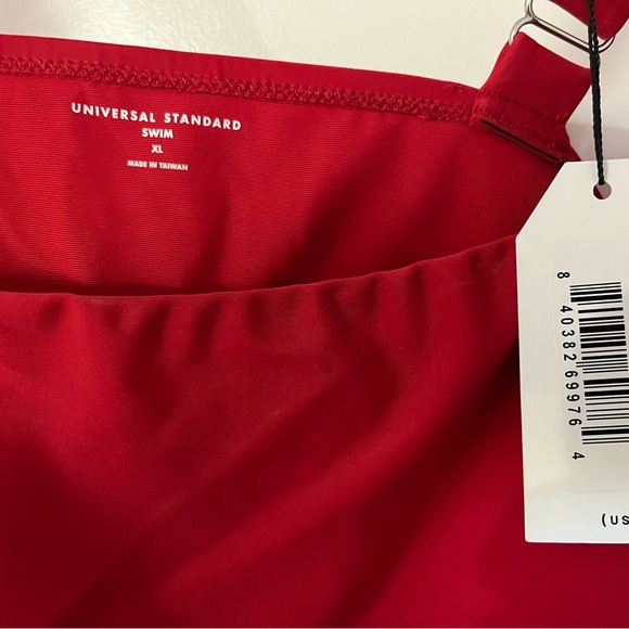 Universal Standard Red Swim Top - Picture 3 of 4